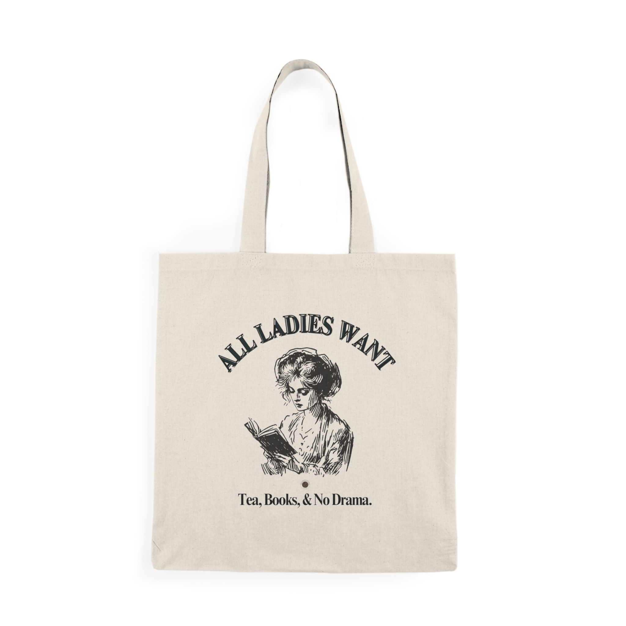 The Storyteller's Shelf Podcast Canvas Bag - Image 2