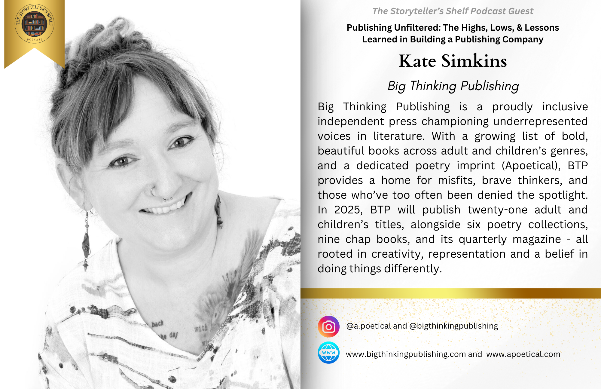 Kate Simkins – The Storyteller’s Shelf Podcast