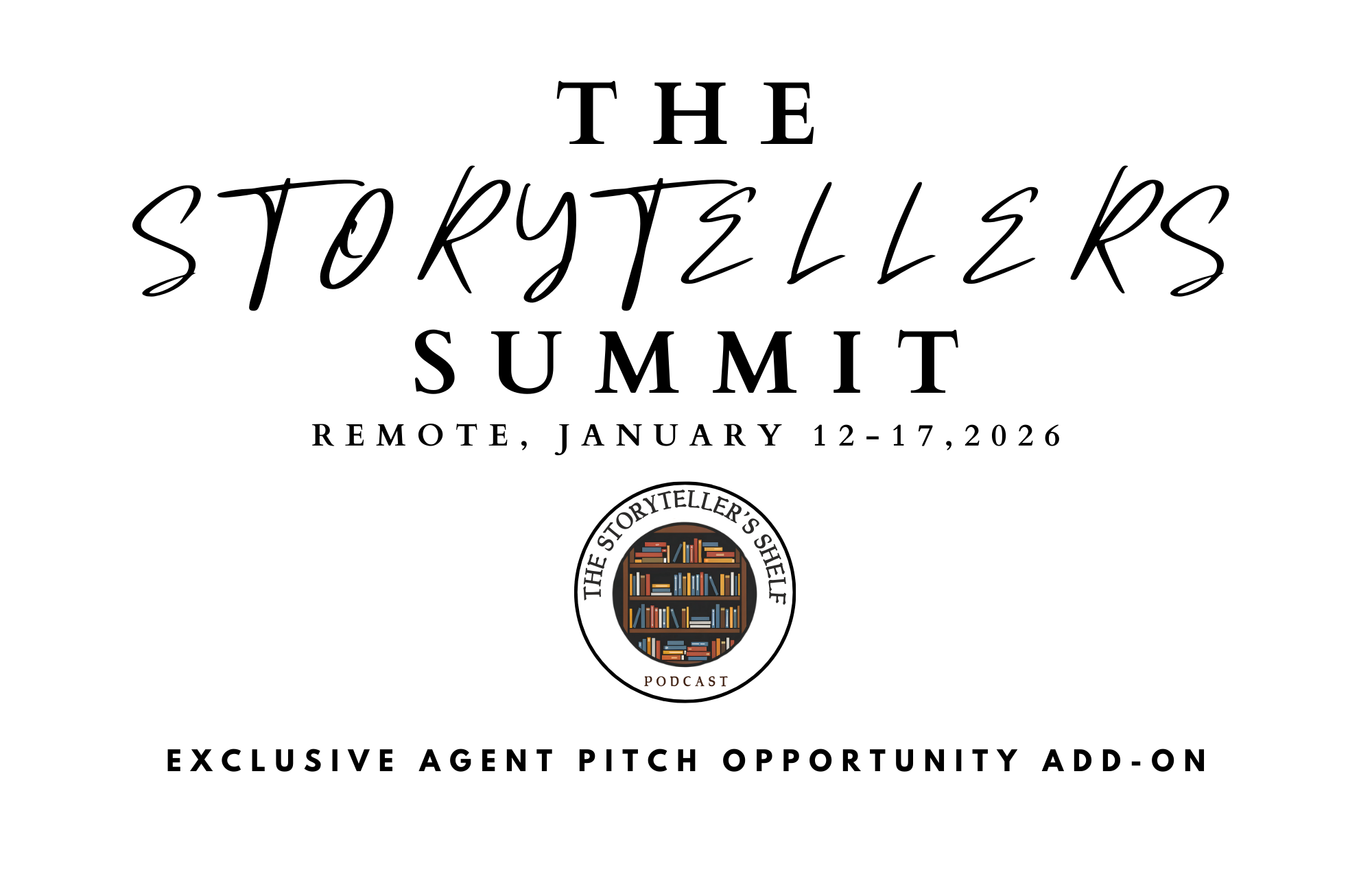 The Storytellers Summit Agent Pitch Event